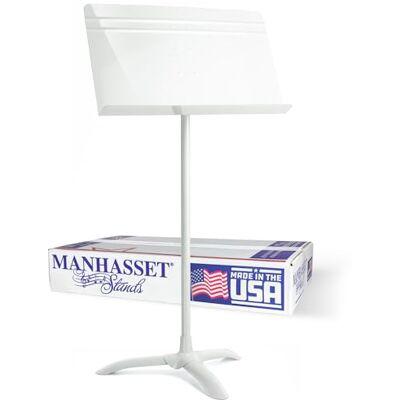 Manhasset 4801-W Pupitre Symphony Blanc Manhasset 4801-W Pupitre Symphony Blanc