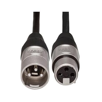 Hosa HXX-003, Pro Balanced Interconnect, REAN XLR3F to XLR3M, 3ft Hosa HXX-003, Pro Balanced Interconnect, REAN XLR3F to XLR3M, 3ft