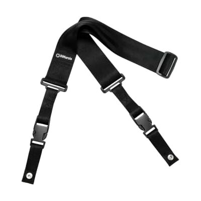 DiMarzio DD2200BKS Nylon ClipLock extra short noir DiMarzio DD2200BKS Nylon ClipLock extra short noir