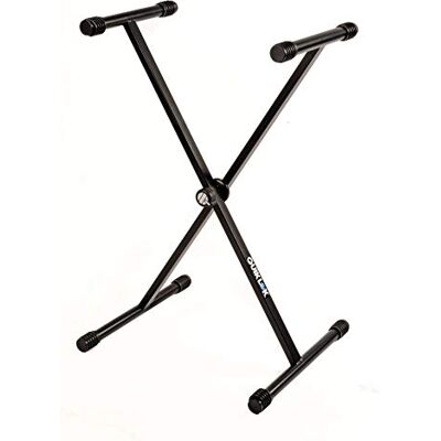 QUIK LOK Quik-Lok T/10 BK à palier unique complète "X" stand pour clavier QUIK LOK Quik-Lok T/10 BK à palier unique complète "X" stand pour clavier