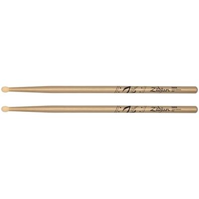 Zildjian Z Custom LE Baguette de batterie Rock Doré chromé avec olives en bois Zildjian Z Custom LE Baguette de batterie Rock Doré chromé avec olives en bois