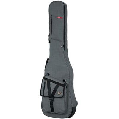 Gator Cases Transit Sac de transport pour basse de la série Transit, extérieur gris clair (GT-BASS-GRY) Gator Cases Transit Sac de transport pour basse de la série Transit, extérieur gris clair (GT-BASS-GRY)