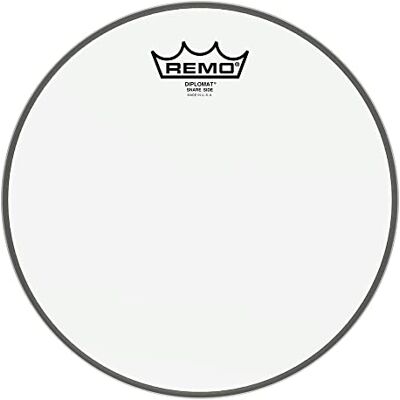 REMO peau de batterie Diplomat transparente résonance de caisse claire – 12" – SD-0112-00 REMO peau de batterie Diplomat transparente résonance de caisse claire – 12" – SD-0112-00