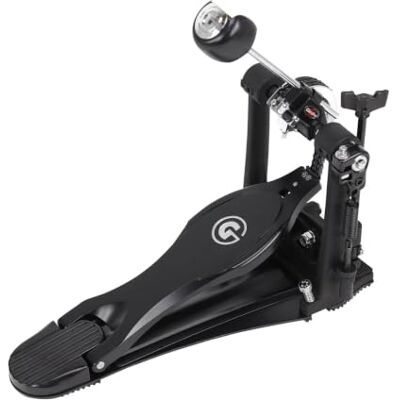 Gibraltar pédale de grosse caisse Stealth G Drive Single 9811SGD Entraînement par double chaîne Pédale réglable en hauteur Sensation de jeu rapide Verrouillage mémoire Gibraltar pédale de grosse caisse Stealth G Drive Single 9811SGD Entraînement par double chaîne Pédale réglable en hauteur Sensation de jeu rapide Verrouillage mémoire
