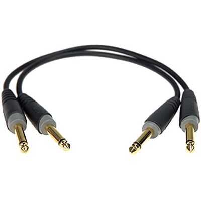 Klotz au-jj0030 Câble audio Patch, Set de 2 pièces Klotz au-jj0030 Câble audio Patch, Set de 2 pièces