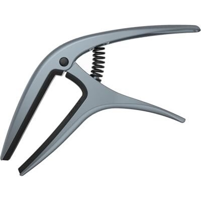 Ernie Ball Axis Dual Radius Capo 2-in-1 Omkeerbare Capo voor Elektrische en Akoestische Gitaar Blue Steel Ernie Ball Axis Dual Radius Capo 2-in-1 Omkeerbare Capo voor Elektrische en Akoestische Gitaar Blue Steel