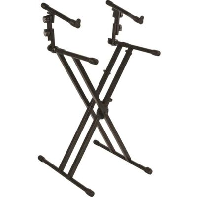 QUIK LOK Quiklok QL/642 Stand double pour Clavier QUIK LOK Quiklok QL/642 Stand double pour Clavier