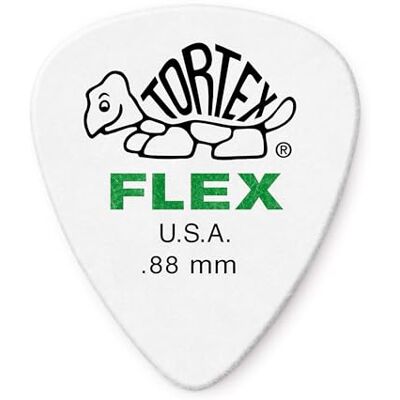 Dunlop 428P88 Médiators Tortex Flex 0,88mm sachet de 12 Dunlop 428P88 Médiators Tortex Flex 0,88mm sachet de 12
