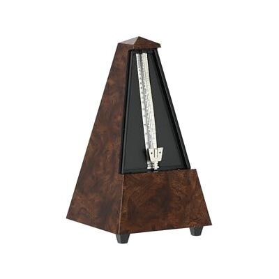 Wittner Metronome Taktell Forme Pyramide Système Maelzel Série Designer Boîtier en plastique Avec cloche Bois de racine Mécanique à remonter Pas de piles nécessaires Fabriqué en Allemagne Wittner Metronome Taktell Forme Pyramide Système Maelzel Série Designer Boîtier en plastique Avec cloche Bois de racine Mécanique à remonter Pas de piles nécessaires Fabriqué en Allemagne