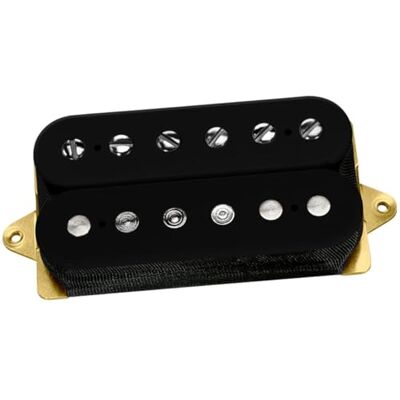 DiMarzio DP500BK Super PAF Ceramic Humbucker haute sortie pour guitare électrique Look vintage Pickup Bridge Pickup Noir DiMarzio DP500BK Super PAF Ceramic Humbucker haute sortie pour guitare électrique Look vintage Pickup Bridge Pickup Noir