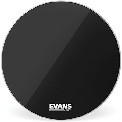EVANS Peau de résonance de grosse caisse noire , 22 pouces EVANS Peau de résonance de grosse caisse noire , 22 pouces
