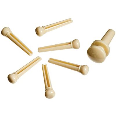 Waves PWPS11 Jeu de 7 Vis de chevalet avec vis de fin en moulage par injection Ivoire Waves PWPS11 Jeu de 7 Vis de chevalet avec vis de fin en moulage par injection Ivoire