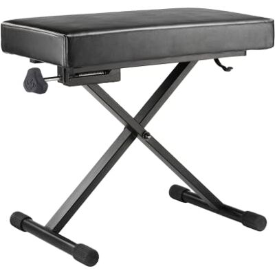 Hercules Stands KB200B Banquette de Clavier Noir Hercules Stands KB200B Banquette de Clavier Noir