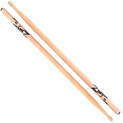 Zildjian 5A Hickory Drumsticks Wood Tip Blue Zildjian 5A Hickory Drumsticks Wood Tip Blue