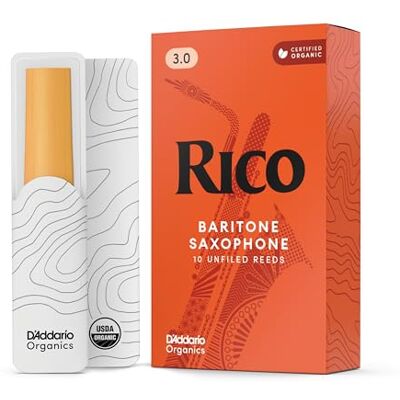 Rico Anches pour saxophone baryton force 3.0 pack de 10 Rico Anches pour saxophone baryton force 3.0 pack de 10