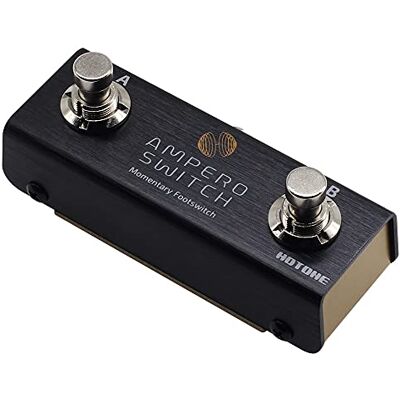 HOTONE Double pédale momentanée 2 voies Interrupteur à pied Régulateur Ampero Switch 6,35 mm HOTONE Double pédale momentanée 2 voies Interrupteur à pied Régulateur Ampero Switch 6,35 mm