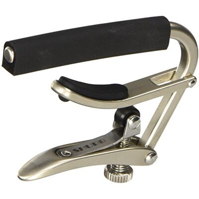 Shubb GC-20TN Capodastre standard pour guitare 12 cordes Nickel brossé Shubb GC-20TN Capodastre standard pour guitare 12 cordes Nickel brossé