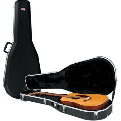 Gator Cases ABS deluxe pour guitare dreadnought 12-cordes Gator Cases ABS deluxe pour guitare dreadnought 12-cordes