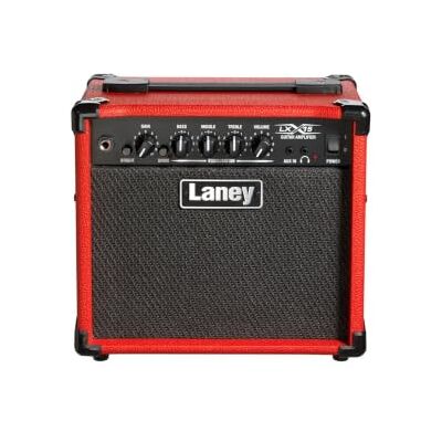 LANEY LX15B LX Series Bass Guitar Amp 15 Watt Red LANEY LX15B LX Series Bass Guitar Amp 15 Watt Red