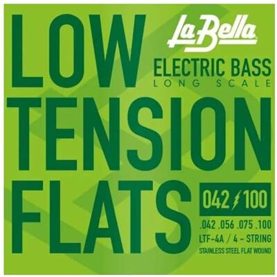 La Bella LTF-4A Low T. Flex Flat 042/100 La Bella LTF-4A Low T. Flex Flat 042/100