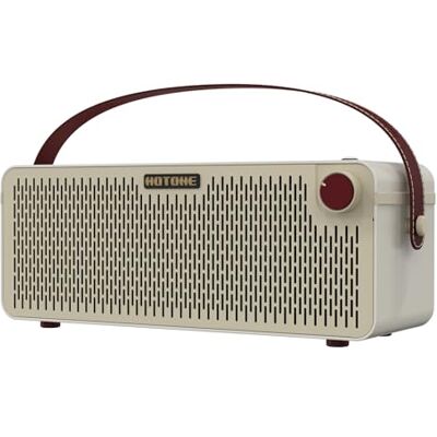 HOTONE Amplificateur de guitare Bluetooth multifonction à écran tactile pour guitare, basse, boîtier IR avec Multi FX Stereo Mobile APP Pulze (blanc) HOTONE Amplificateur de guitare Bluetooth multifonction à écran tactile pour guitare, basse, boîtier IR avec Multi FX Stereo Mobile APP Pulze (blanc)