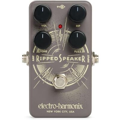 electro-harmonix Electro Harmonix Ripped Speaker Fuzz Pédale de guitare – Haut-parleur déchiré electro-harmonix Electro Harmonix Ripped Speaker Fuzz Pédale de guitare – Haut-parleur déchiré