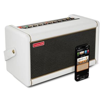 Positive Grid Spark 2 Ampli d’étude pour guitare et enceinte Bluetooth de 50 watts avec looper, fonctions intelligentes et appli, pour les guitares électriques, acoustiques et les basses – Pearl Positive Grid Spark 2 Ampli d’étude pour guitare et enceinte Bluetooth de 50 watts avec looper, fonctions intelligentes et appli, pour les guitares électriques, acoustiques et les basses – Pearl