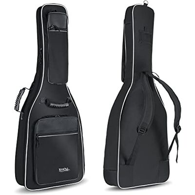 Rocktile Housse pour Guitare Acoustique de Luxe – rembourré avec Bretelles (Noir) Rocktile Housse pour Guitare Acoustique de Luxe – rembourré avec Bretelles (Noir)