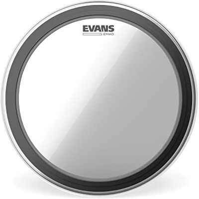 EVANS BD20EMAD Peau de grosse caisse EMAD 20" Transparent EVANS BD20EMAD Peau de grosse caisse EMAD 20" Transparent