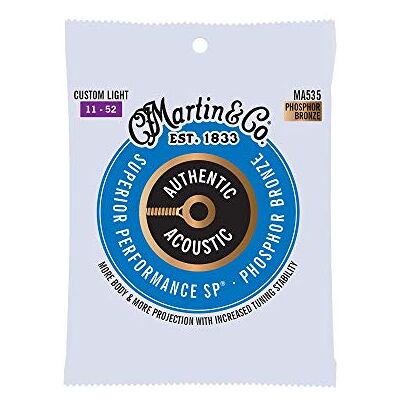 Martin C.F MA535 Authentic Acoustic – SP – Bronze phosphoreux (11-52) Martin C.F MA535 Authentic Acoustic – SP – Bronze phosphoreux (11-52)
