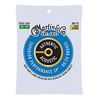 Martin MA170 Authentic Acoustic SP 80/20 Bronze Extra Light (10-47) Martin MA170 Authentic Acoustic SP 80/20 Bronze Extra Light (10-47)