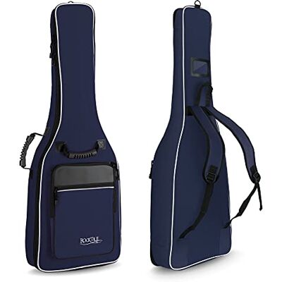 Rocktile housse pour guitare acoustique 3/4 & 7/8 – rembourrée avec bretelles (bleu) Rocktile housse pour guitare acoustique 3/4 & 7/8 – rembourrée avec bretelles (bleu)
