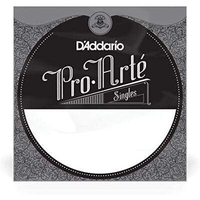 D'Addario Pro-Arte J4501 Première Corde seule en nylon pour guitare classique Normale D'Addario Pro-Arte J4501 Première Corde seule en nylon pour guitare classique Normale