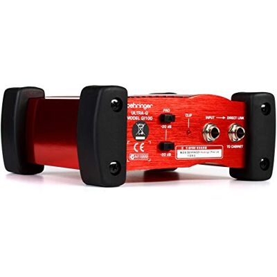 Behringer FI100 Boîtier d'injection avec simulateur de haut-parleur pour guitare (Import Royaume Uni) Behringer FI100 Boîtier d'injection avec simulateur de haut-parleur pour guitare (Import Royaume Uni)