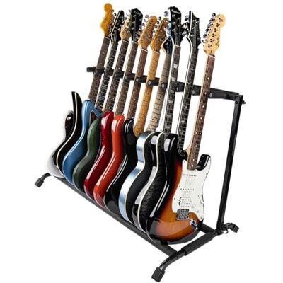 Gator Frameworks Rok-It RI-GTR-RACK10 Support de guitare avec design pliable pouvant accueillir jusqu'à 10 guitares électriques ou acoustiques Gator Frameworks Rok-It RI-GTR-RACK10 Support de guitare avec design pliable pouvant accueillir jusqu'à 10 guitares électriques ou acoustiques