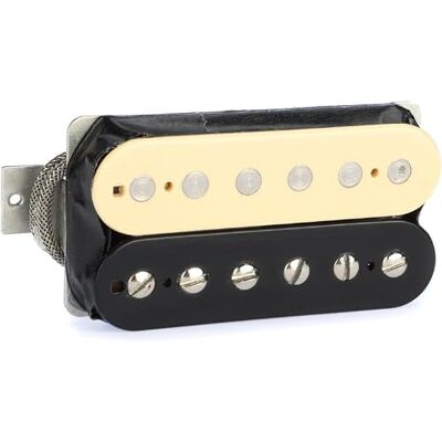 DiMarzio DP 309BZ PAF 57 Bridge Humbucker Micro pour guitare électrique Noir/blanc DiMarzio DP 309BZ PAF 57 Bridge Humbucker Micro pour guitare électrique Noir/blanc