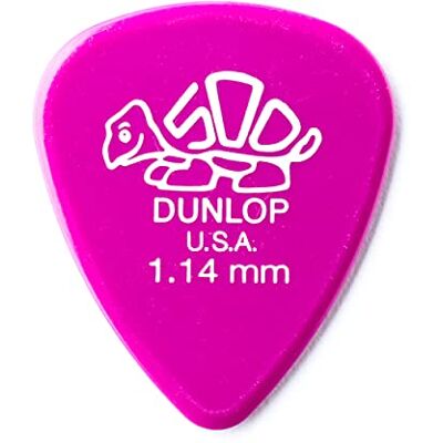 Dunlop Delrin 500 1,14mm sachet de 12 Dunlop Delrin 500 1,14mm sachet de 12