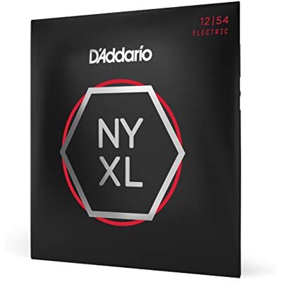 D'Addario Gitaarsnaren NYXL Elektrische Gitaarsnaren NYXL1254 Ongeëvenaarde Kracht, Stabiliteit bij het Stemmen, Verbeterde Mid-Range Voor 6-snarige Gitaren 12-54 Zwaar D'Addario Gitaarsnaren NYXL Elektrische Gitaarsnaren NYXL1254 Ongeëvenaarde Kracht, Stabiliteit bij het Stemmen, Verbeterde Mid-Range Voor 6-snarige Gitaren 12-54 Zwaar