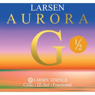 LARSEN STRINGS Larsen Aurora cordes de violoncelle medium G 1/2 medium LARSEN STRINGS Larsen Aurora cordes de violoncelle medium G 1/2 medium