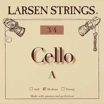 LARSEN STRINGS Larsen Cordes pour violoncelle Original Fractional petites tailles A 3/4 Medium LARSEN STRINGS Larsen Cordes pour violoncelle Original Fractional petites tailles A 3/4 Medium