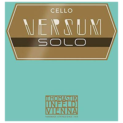 Thomastik-Infeld Thomastik VE400 Cordes pour violoncelle Versum Solo Kit complet 4/4 Taille moyenne Thomastik-Infeld Thomastik VE400 Cordes pour violoncelle Versum Solo Kit complet 4/4 Taille moyenne