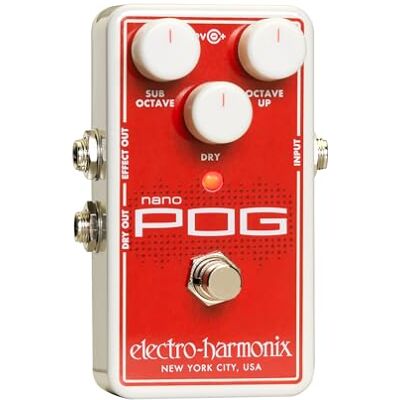 electro-harmonix Electro Harmonix Nano POG Effet pour Guitares electro-harmonix Electro Harmonix Nano POG Effet pour Guitares