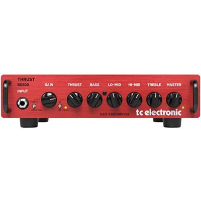 TC Electronic BQ500 Tête d'Ampli Portable pour Basse 500 Watt avec Préampli Mosfet et Compresseur Thrust TC Electronic BQ500 Tête d'Ampli Portable pour Basse 500 Watt avec Préampli Mosfet et Compresseur Thrust