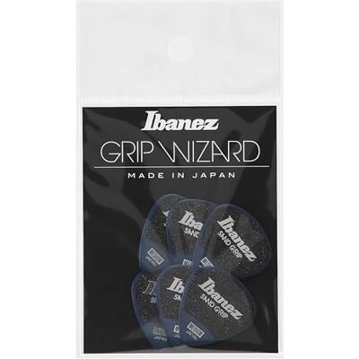 Ibanez PPA16MSG Wizard Series Lot de 6 médiators Sable 0,8 mm (PPA16MSGDB) Ibanez PPA16MSG Wizard Series Lot de 6 médiators Sable 0,8 mm (PPA16MSGDB)