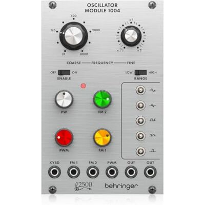 Behringer Module OSCILLATOR 1004 Legendary 2500 Series Dual Core VCO Module pour Eurorack Behringer Module OSCILLATOR 1004 Legendary 2500 Series Dual Core VCO Module pour Eurorack