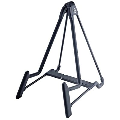 K&M 17581 Heli 2 Support de guitare électrique en acier Noir Largeur 18,5 à 23 cm K&M 17581 Heli 2 Support de guitare électrique en acier Noir Largeur 18,5 à 23 cm