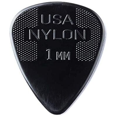 Dunlop Médiator en nylon standard 1,0 mm 1 douzaine Dunlop Médiator en nylon standard 1,0 mm 1 douzaine