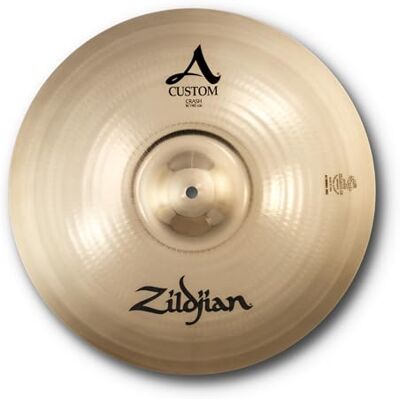 Zildjian A Custom Series Cymbale crash de 40,6 cm Finition brillante Zildjian A Custom Series Cymbale crash de 40,6 cm Finition brillante
