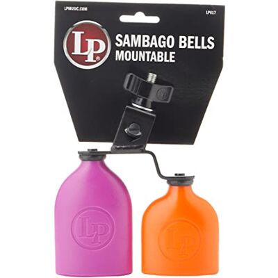 Latin Percussion LP LP617 Double Sambago Cloches Orange Latin Percussion LP LP617 Double Sambago Cloches Orange