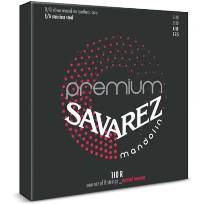 Savarez 659979 Jeu de cordes pour mandoline Premium 110R Savarez 659979 Jeu de cordes pour mandoline Premium 110R